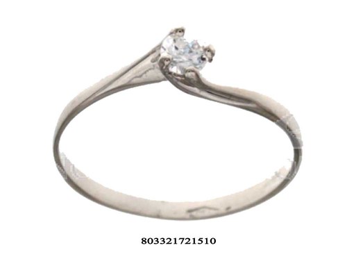 Anello oro bianco - , 18
