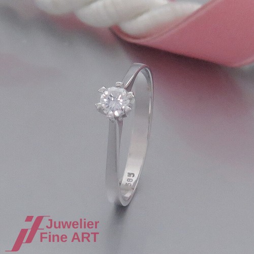 Anello solitario classico con - classico,