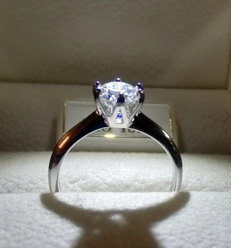 Carati anello solitario - 0,50,