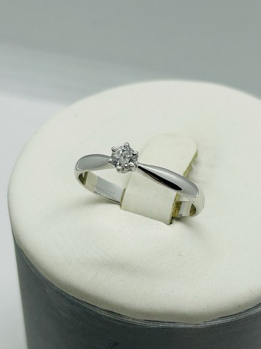 Anello solitario oro - anello, 18