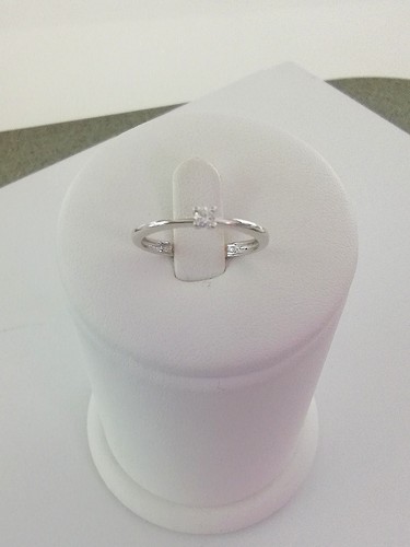 Anello donna solitario - , oro