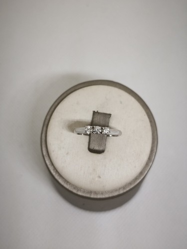 Anello trilogy oro - anello, bianco