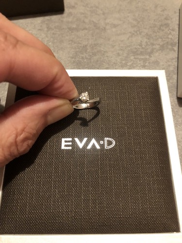 Solitario anello donna con