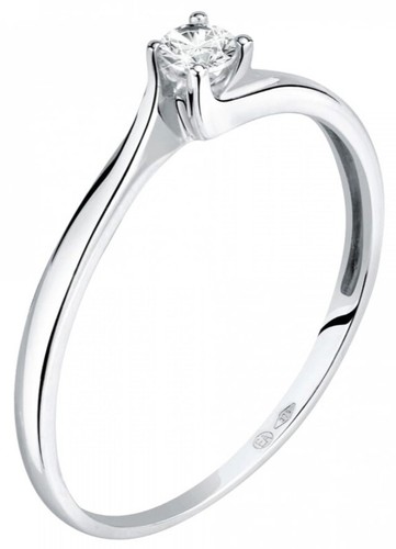 Anello solitario donna - solitario, in