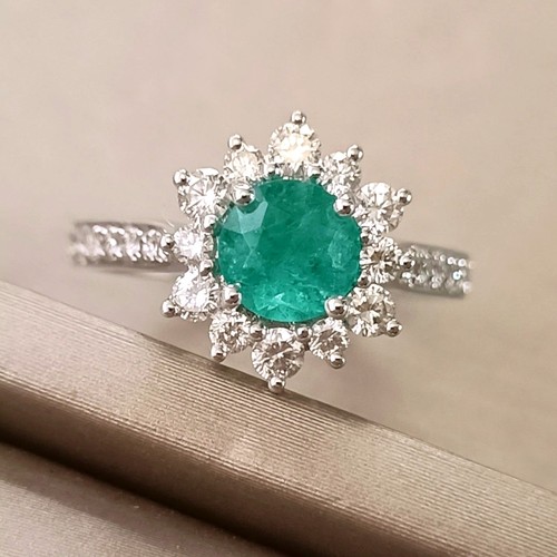 Anello con smeraldo - anello,
