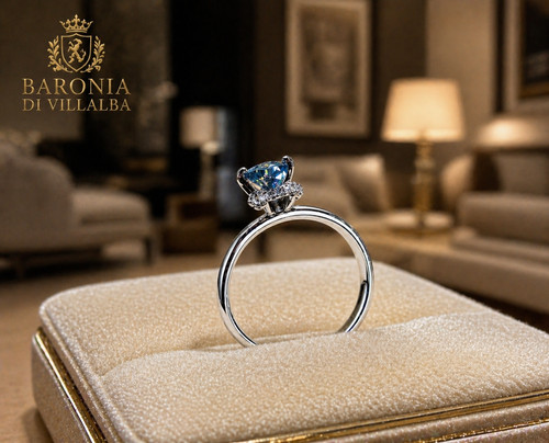Anello solitario oro - solitario,