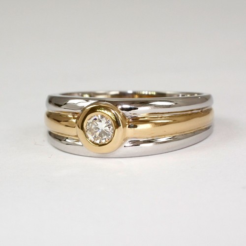 Anello solitario 585 - solitario,