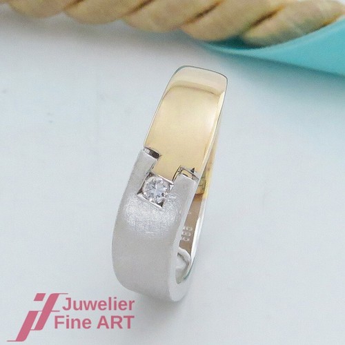 Anello solitario con - , 1