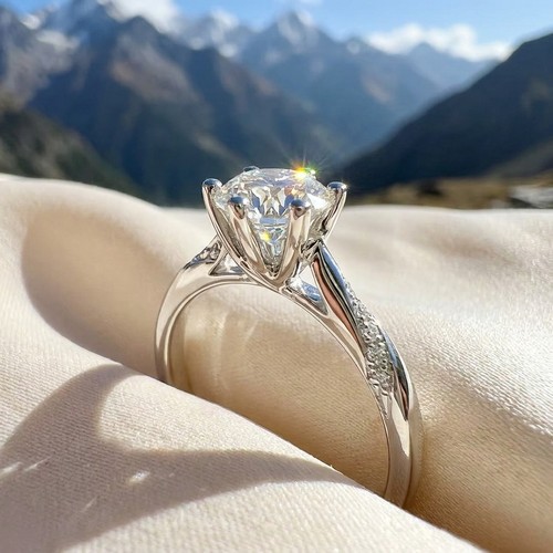 Anello solitario atena con - anello,